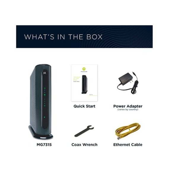 Motorola MG7315 Modem WiFi Router Combo Xfinity compatible! - Picture 3 of 6